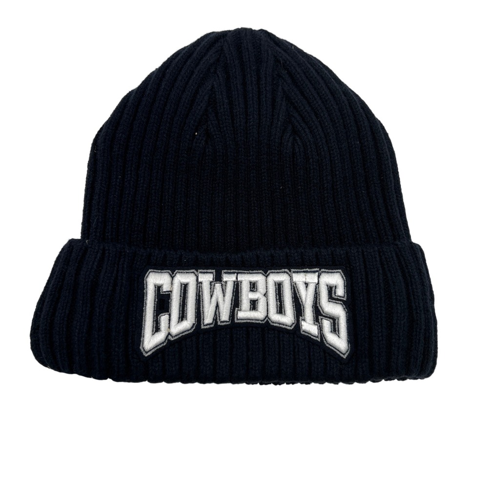 Pro Standard Dallas Cowboys NFL Beanie Midnight Navy Ribbed Knit Hat